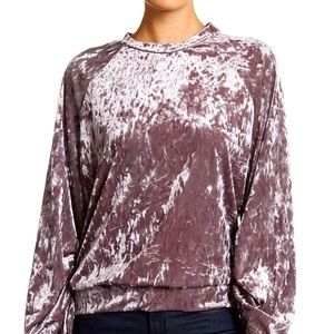 RO+DE Crushed Velvet Top Large